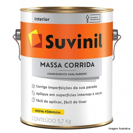 Massa Corrida 5,7Kg - Suvinil