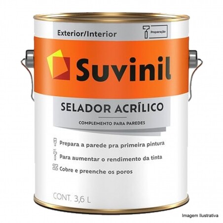 Selador Acrlico 3,6L - Suvinil