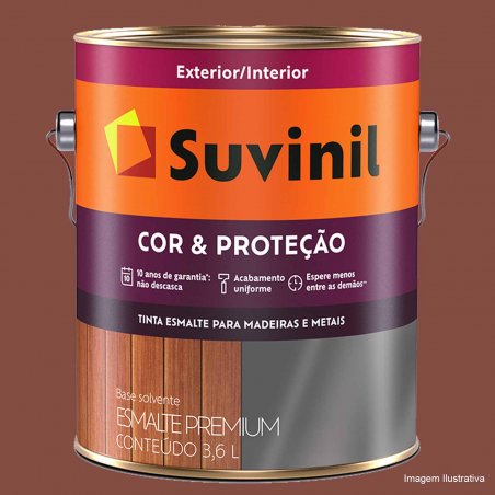 Esmalte Sinttico Brilhante Cor e Proteo Colorado - Suvinil