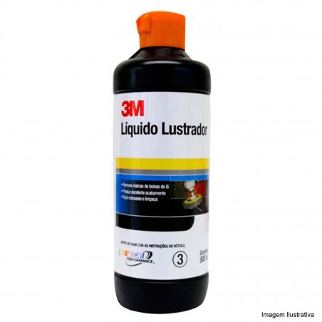 Lquido Lustrador Preto 500ML - 3M