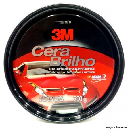 Cera Brilho 200GR - 3M
