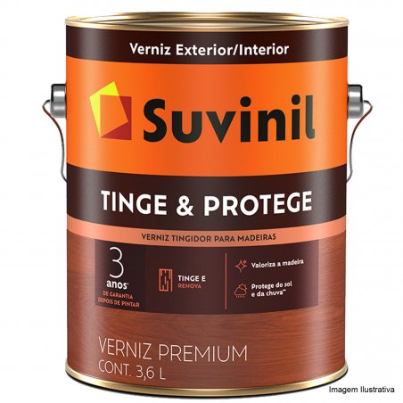 Verniz Tingidor Brilhante Imbuia 3,6L - Suvinil