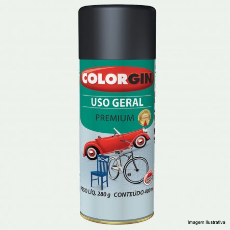 Tinta Spray Uso Geral Branco Brastemp 400ml - Colorgin