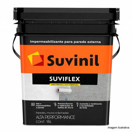 Fundo Impermeabilizante Suviflex Branco 18L - Suvinil