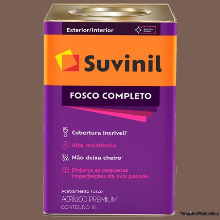 Tinta Acrlica Premium Chocolate ao Leite Fosco 16L - Suvinil