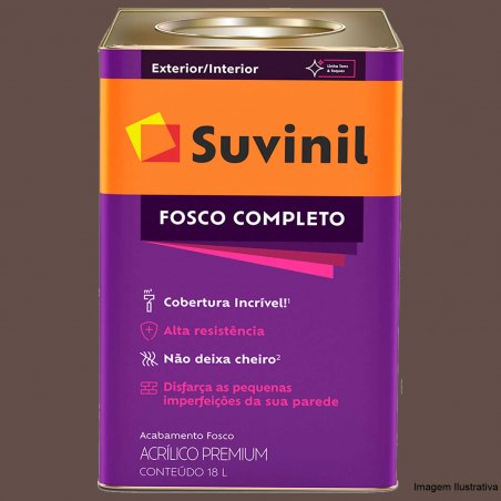 Tinta Acrlica Premium Chocolate Meio Amargo Fosco 16L - Suvinil