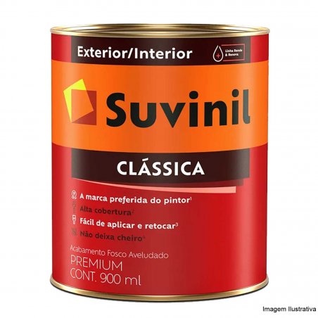 Tinta Latex PVA Premium Fosco Branco Neve 0,900L - Suvinil