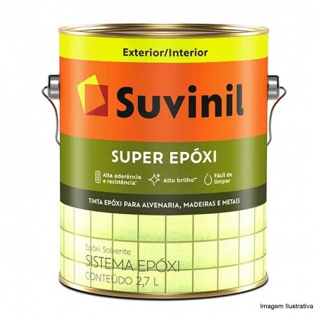 Tinta Super Epxi Base de Solvente 2,7L - Suvinil