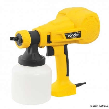 Pistola de Pintura PEV 400 - Vonder