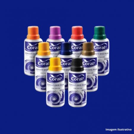 Corante Azul 50ml - Coral