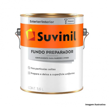 Fundo Preparador de Paredes a Base de gua 3,6L - Suvinil