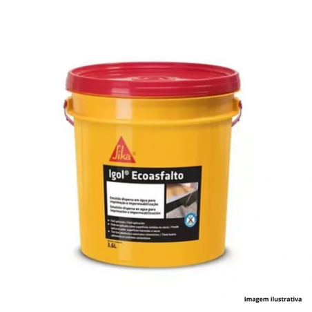 Impermeabilizante Ecoasfalto Igol 3,6L Sika