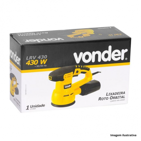 Lixadeira Roto Orbital 5 LRV430 430W 127V - Vonder