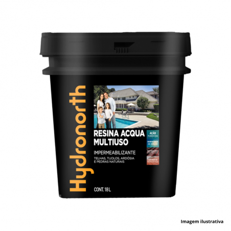 Resina Multiuso Acqua Incolor 18L - Hydronorth