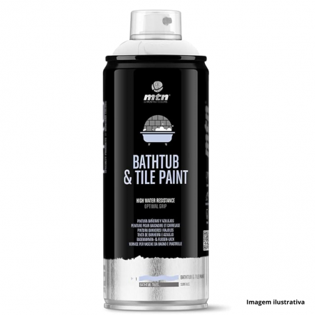 Spray Banheiras e Azulejos - Branco  MTN PRO 400ml Montana