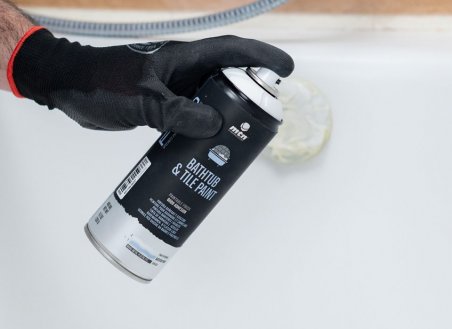 Spray Banheiras e Azulejos - Branco  MTN PRO 400ml Montana