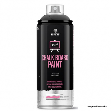 Spray Tinta Lousa Preta - MTN PRO 400ml Montana