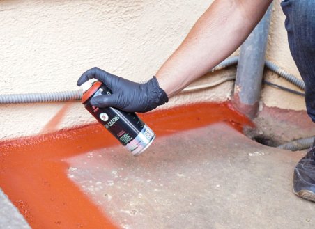 Spray Tinta Revestimento de Vedao Branco - MTN PRO 400ml Montana