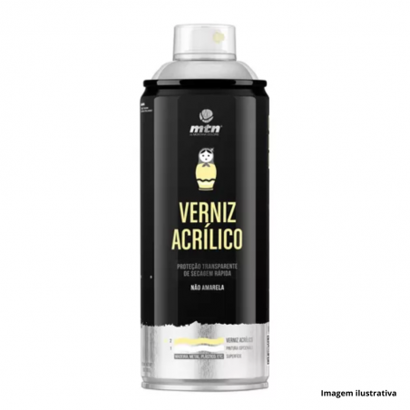 Spray Verniz Acrlico Fosco - 400 ml - Montana