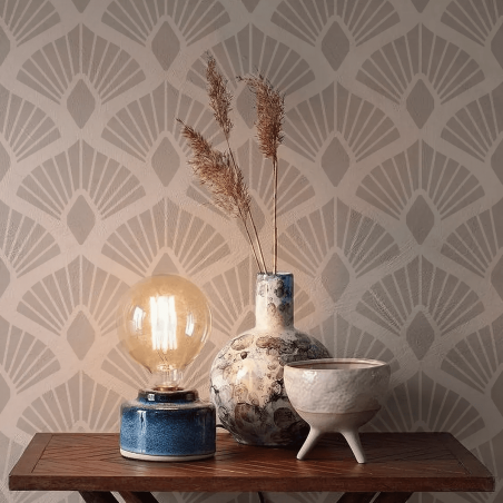Stencil Decor Geomtrico Julieta (90x55cm) para parede