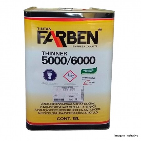 Thinner Diluente 5000 18L - Farben