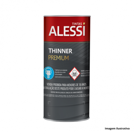 Thinner Diluente Sinttico A8116 900ML - Alessi