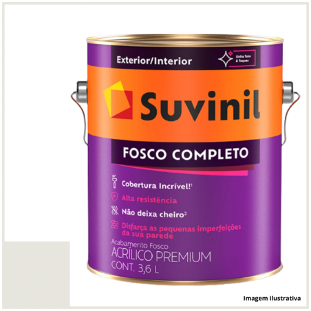 Tinta Acrlica Premium Gelo Fosco 3,6L - Suvinil