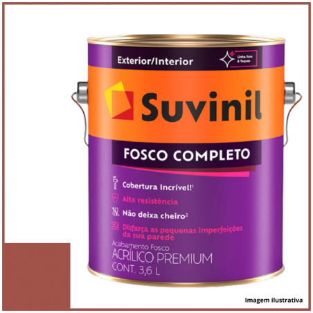 Tinta Acrlica Premium Tomate Seco Fosco 3,6L - Suvinil