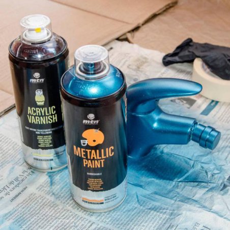 Tinta Spray MTN PRO Vermelho Metlico 400ml Montana