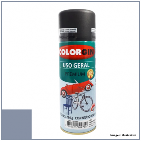 Tinta Spray Uso Geral Primer Cinza  - Colorgin